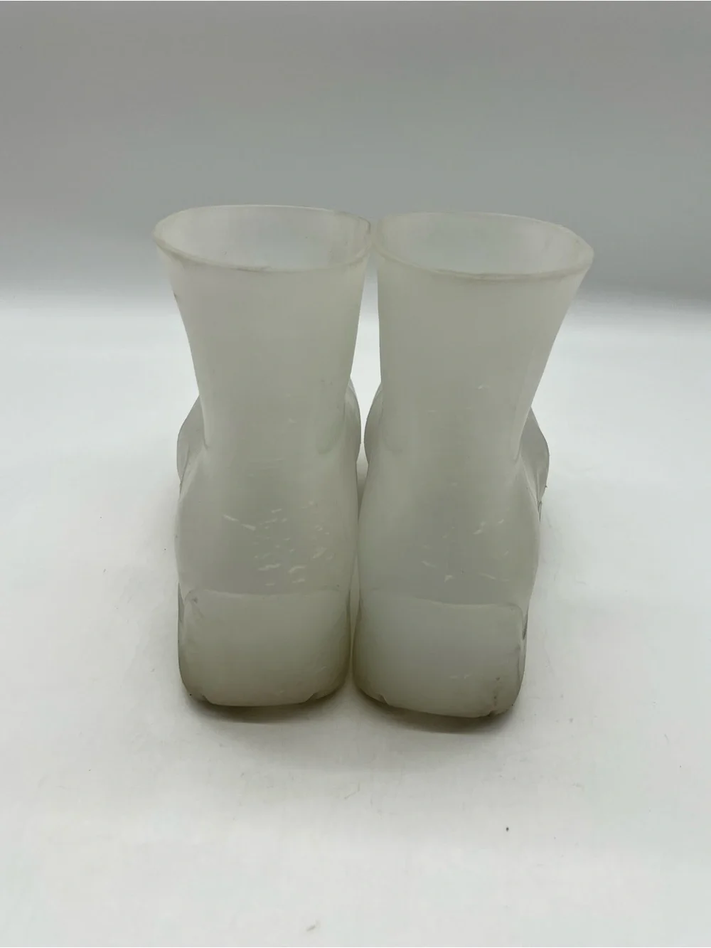Bottega Veneta Icon Puddle Men’s Sz 43 Sz US 10 Clear Rubber Ankle Rain Boots.